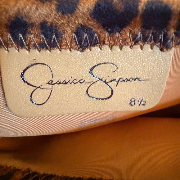 Jessica Simpson Animal Print Boots - Picture 3 of 9